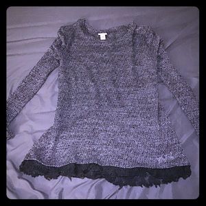 Knit sweater